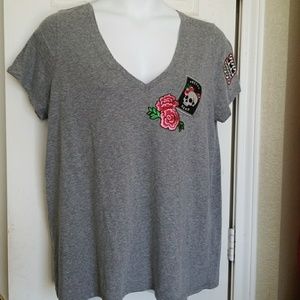 Patch tee